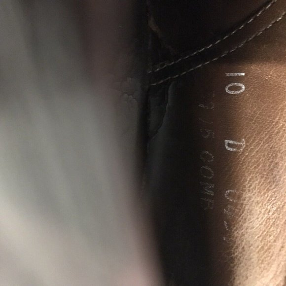 Allen Edmonds Dark Chili Brown Leather Oxfords Shoe Size 10 E 5610 - Picture 3 of 5